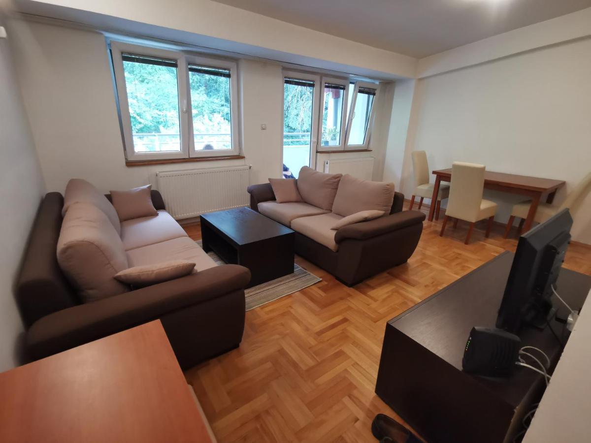 Ferienwohnung Zagrebska Flat Skopje Exterior foto